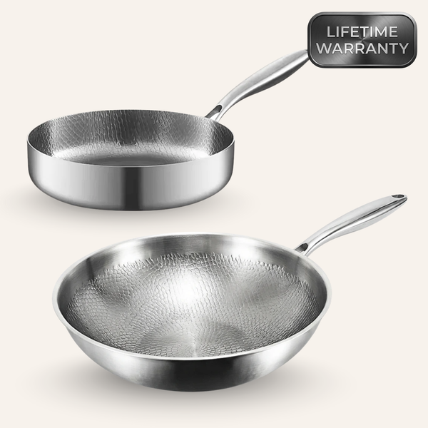 Whitmore Wok & Fry Pan Bundle