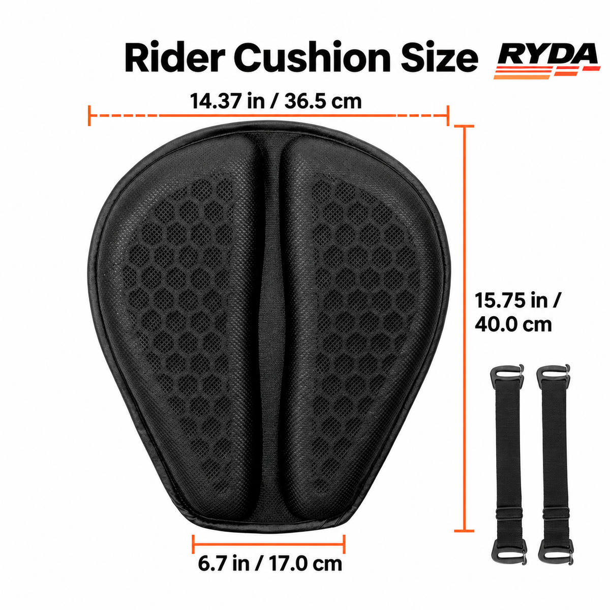100% Gel Rider Cushion