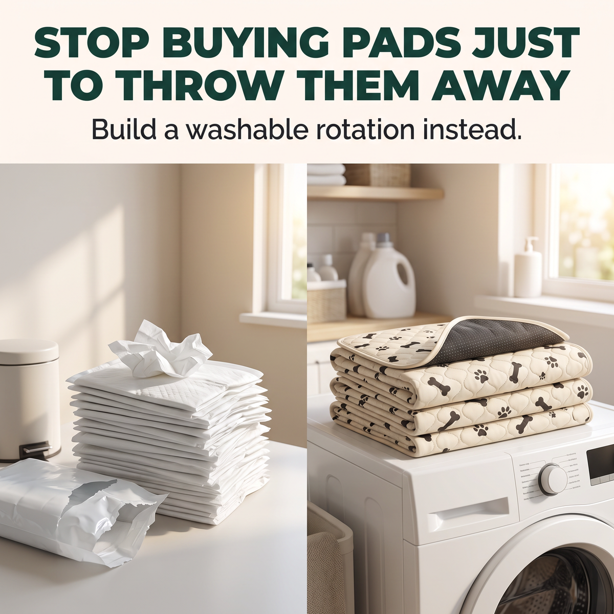 PetRoot™ PottyPlace Durable Leak-Free Pads
