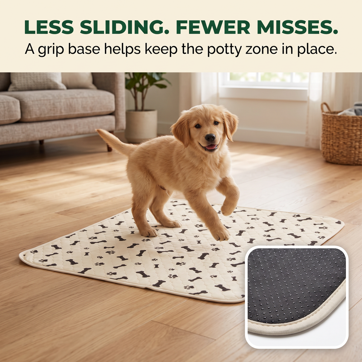 PetRoot™ PottyPlace Durable Leak-Free Pads