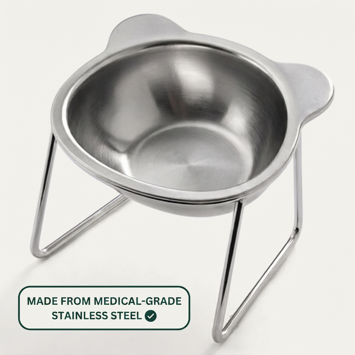 PetRoot™ Orthopedic Stainless Steel Cat Bowl