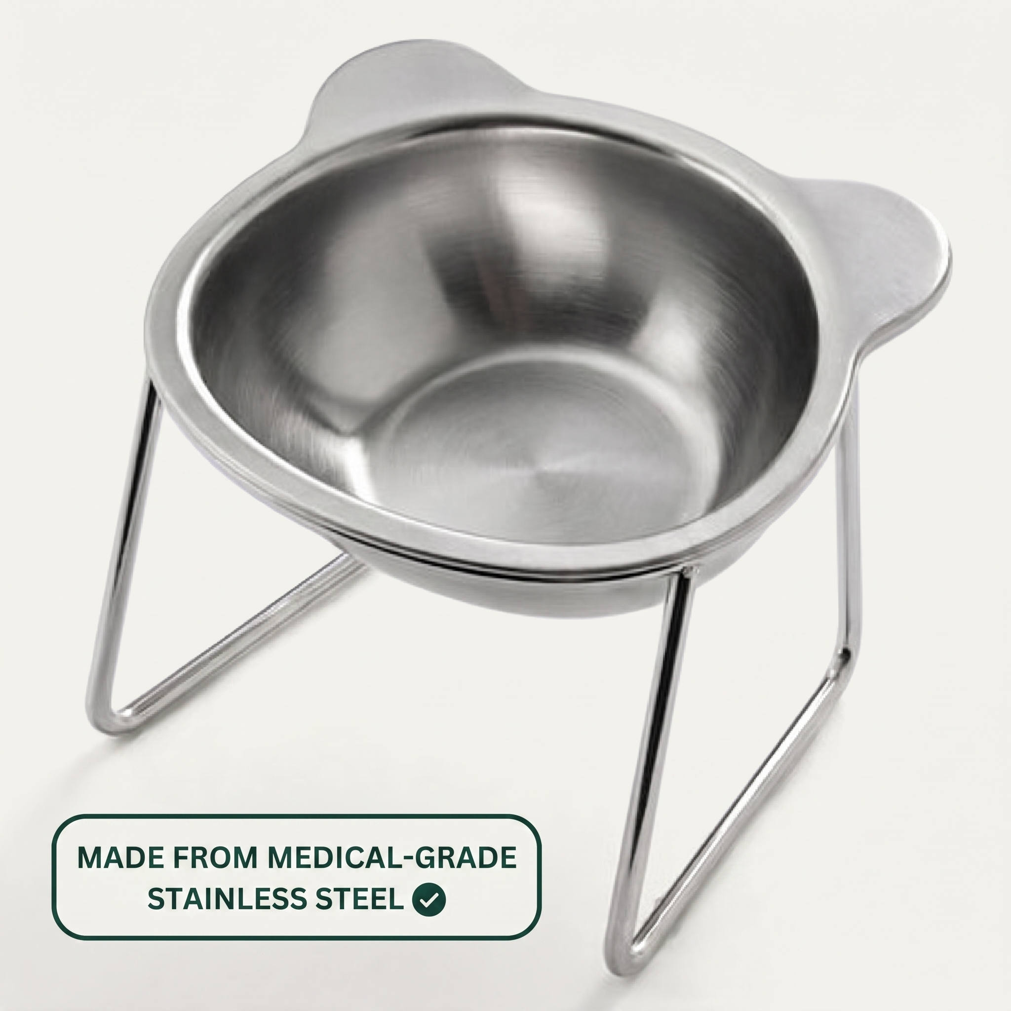 PetRoot™ Orthopedic Stainless Steel Cat Bowl