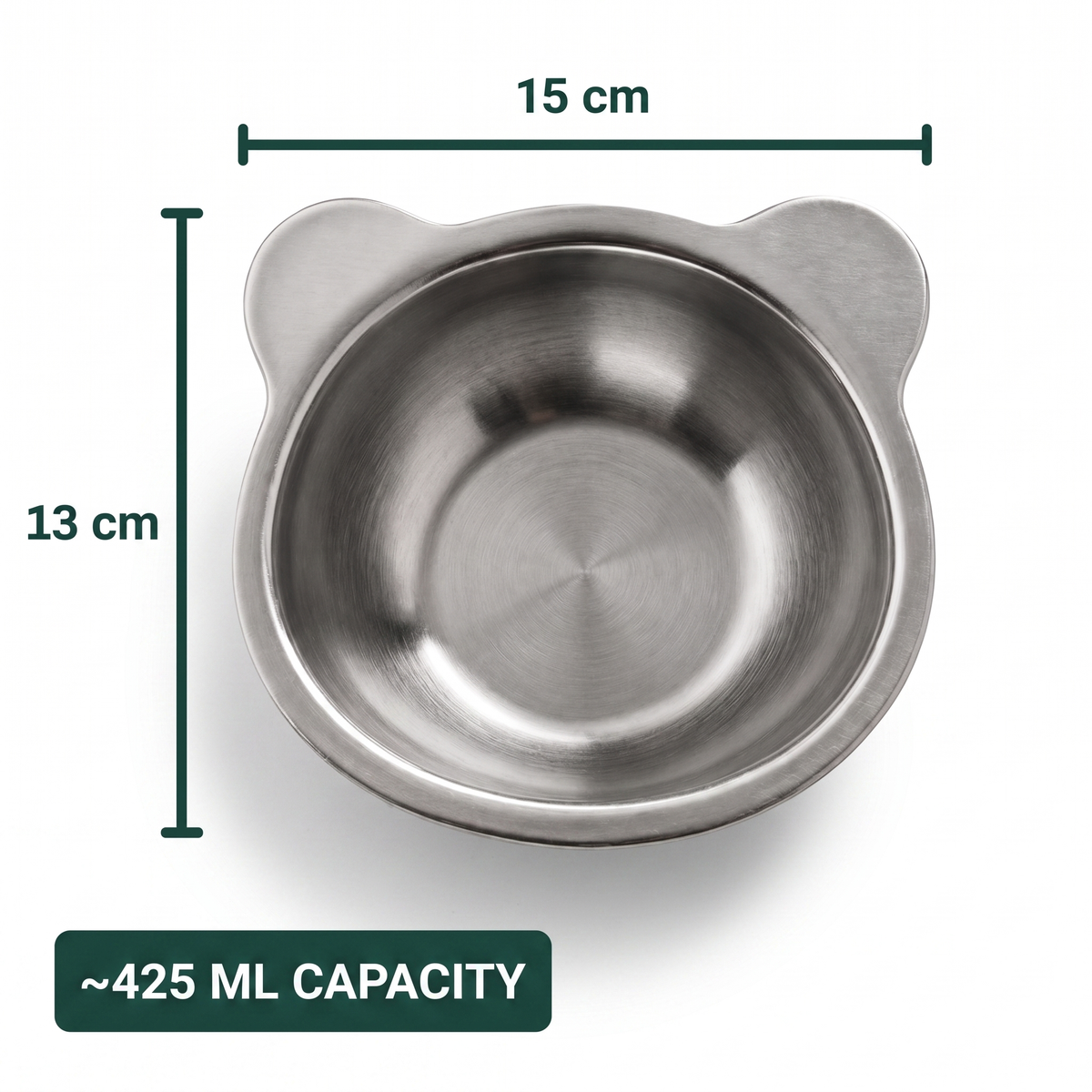 PetRoot™ Orthopedic Stainless Steel Cat Bowl