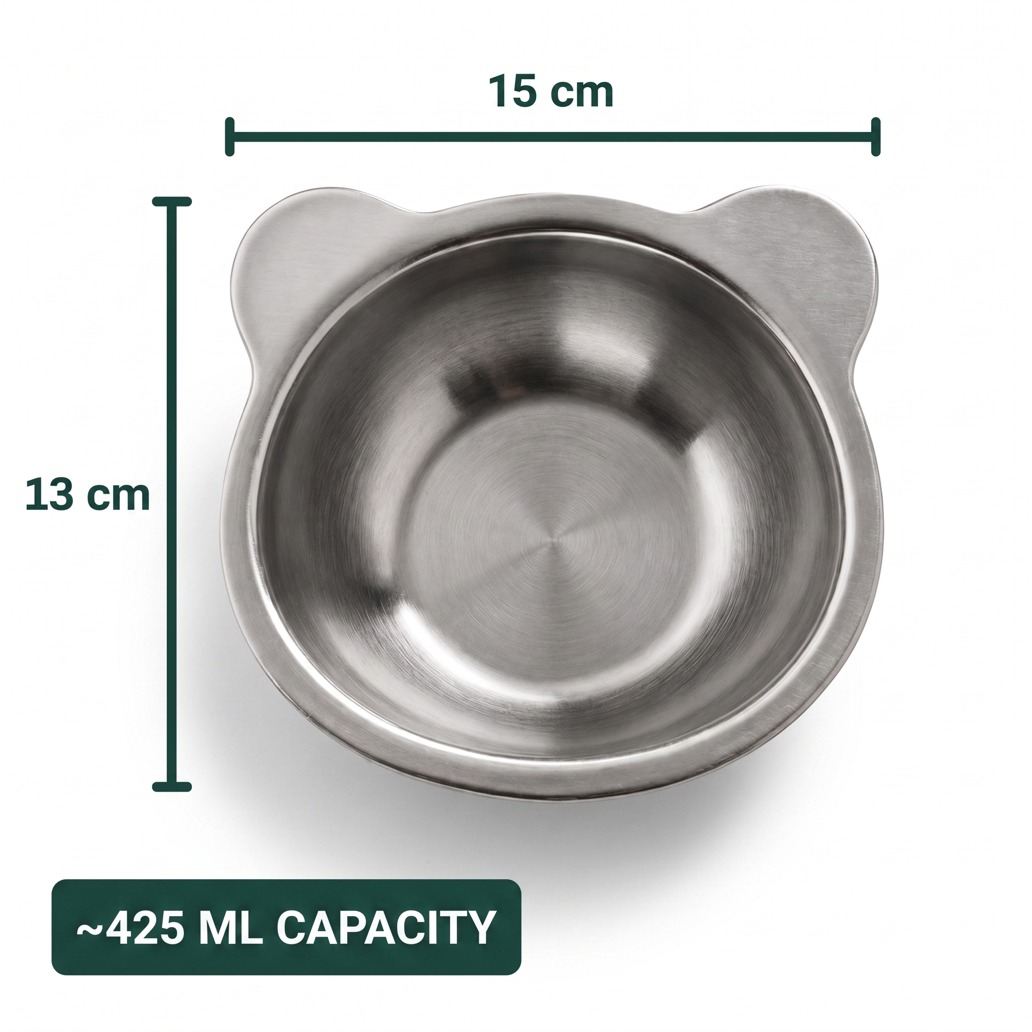 PetRoot™ Orthopedic Stainless Steel Cat Bowl